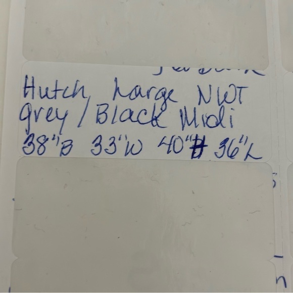 Hutch Dress NWT LARGE DARK AND LIGHT GREY combo - Picture 8 of 9